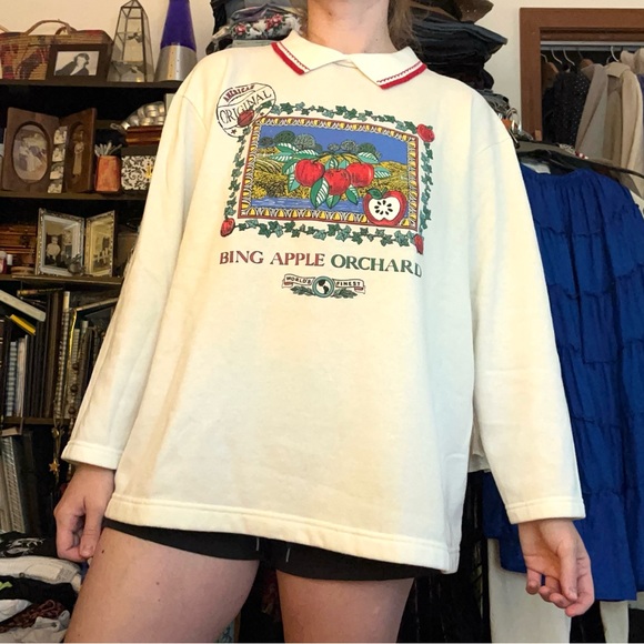 90s Apple Orchard Sweatshirt - Picture 9 of 14